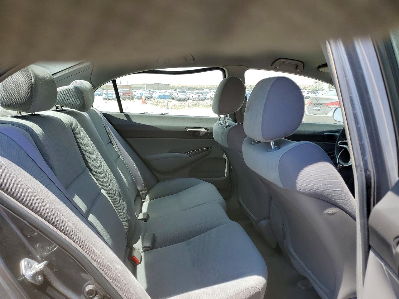 2010 Honda Civic Lx Gray vin: 2HGFA1F57AH540430