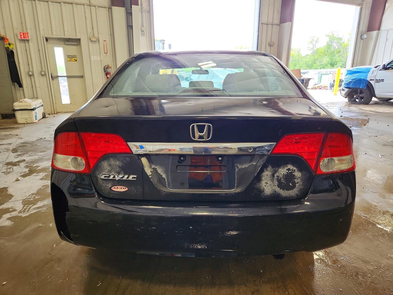2010 Honda Civic Lx Black vin: 2HGFA1F57AH547507