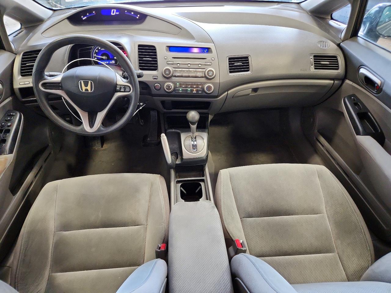 2010 Honda Civic Lx Black vin: 2HGFA1F57AH547507