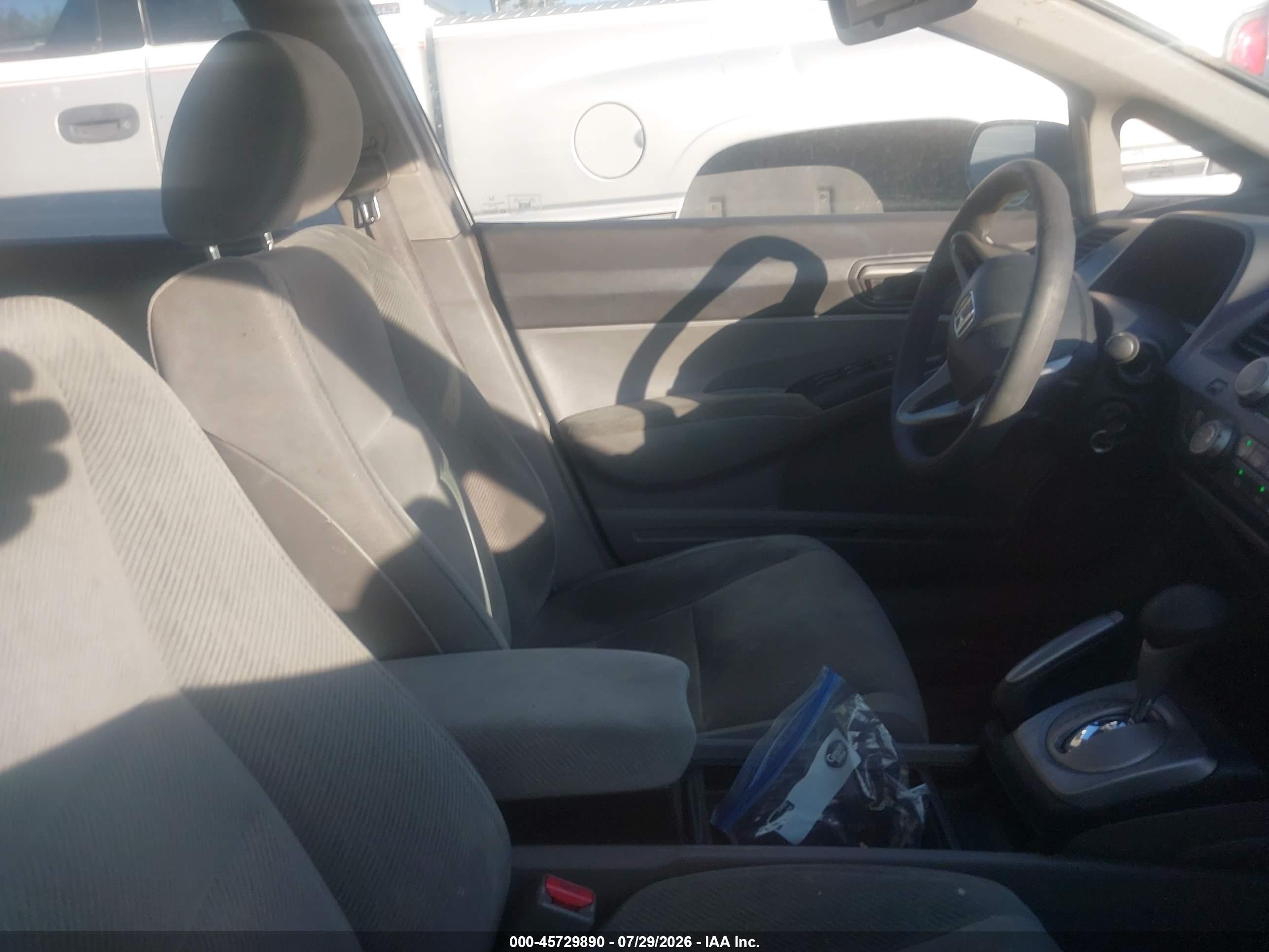 2010 Honda Civic Lx Blue vin: 2HGFA1F57AH581432