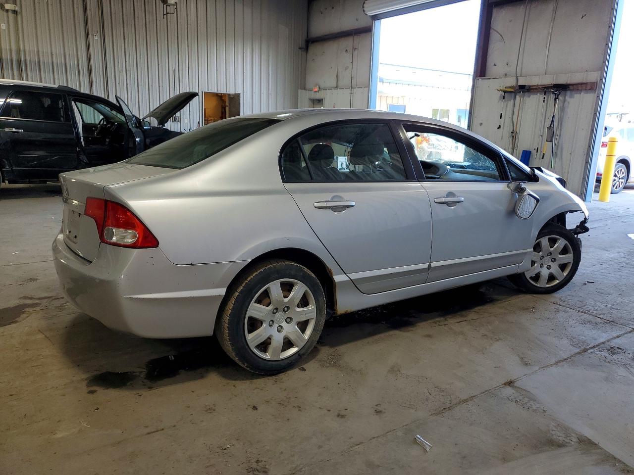 2010 Honda Civic Lx Silver vin: 2HGFA1F57AH582046