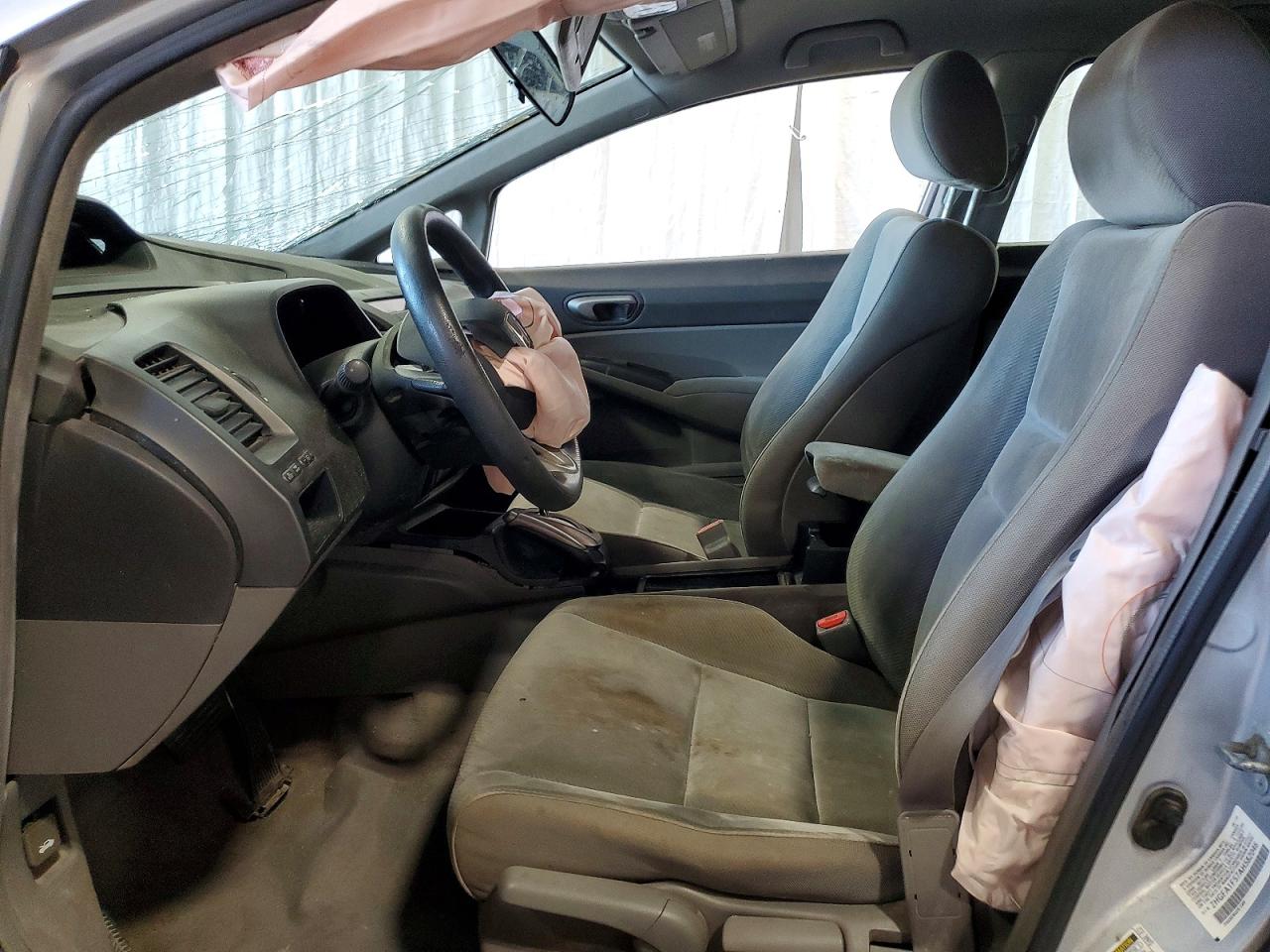 2010 Honda Civic Lx Silver vin: 2HGFA1F57AH582046
