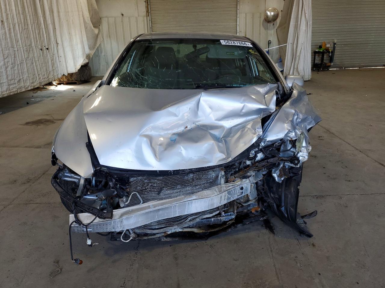 2010 Honda Civic Lx Silver vin: 2HGFA1F57AH582046