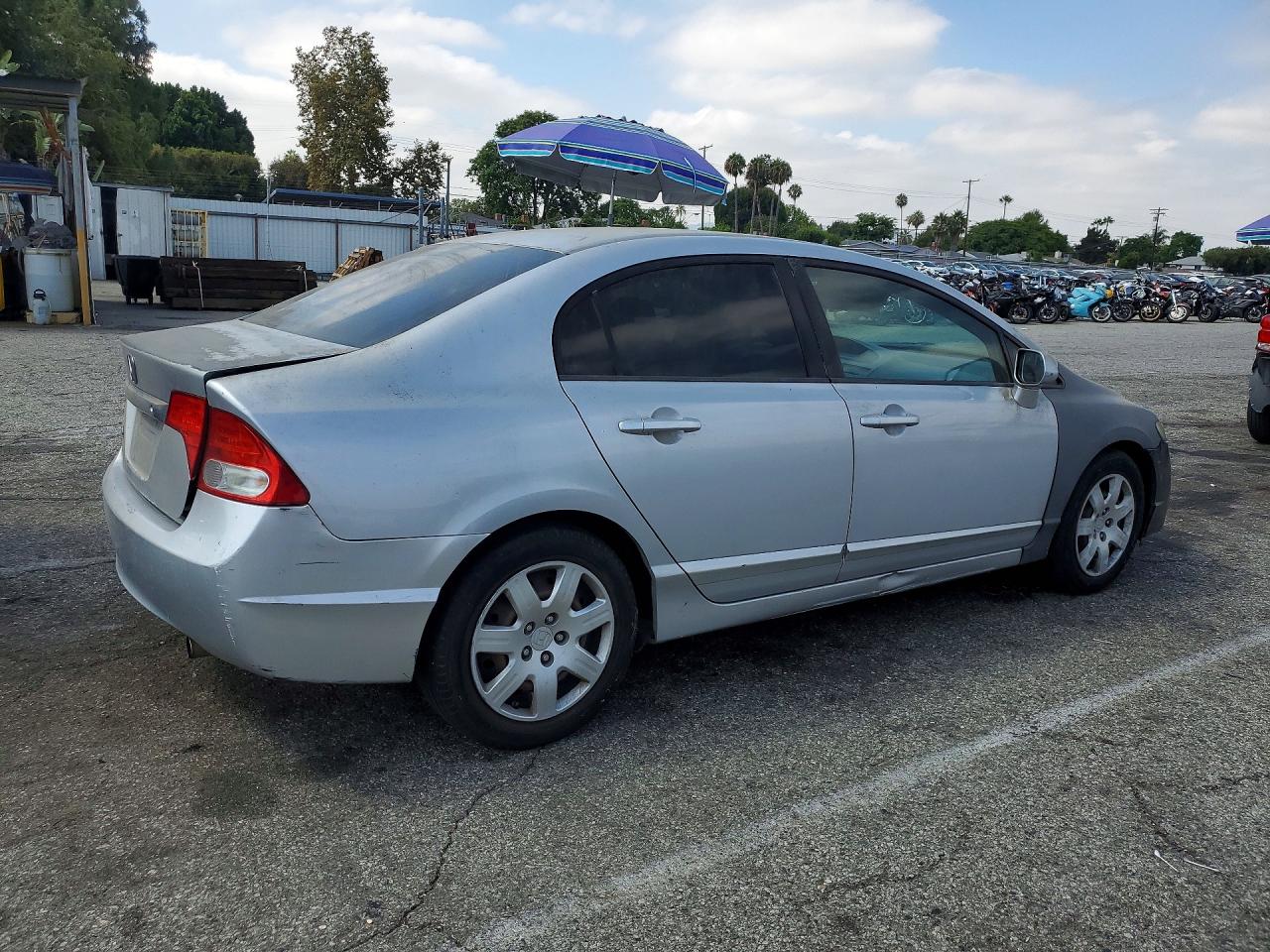 2010 Honda Civic Lx Silver vin: 2HGFA1F57AH583374