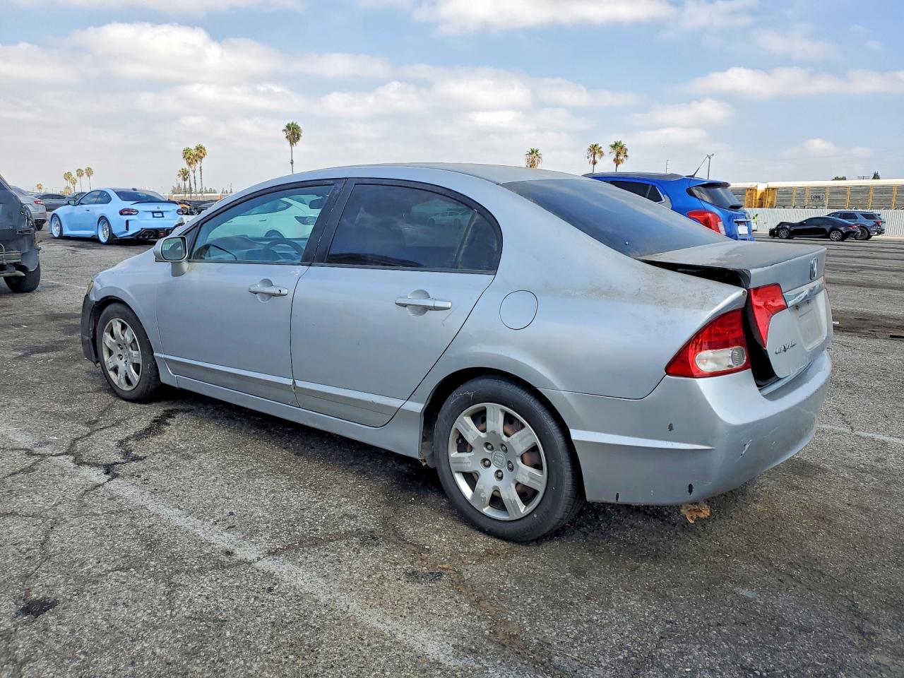 2010 Honda Civic Lx Silver vin: 2HGFA1F57AH583374