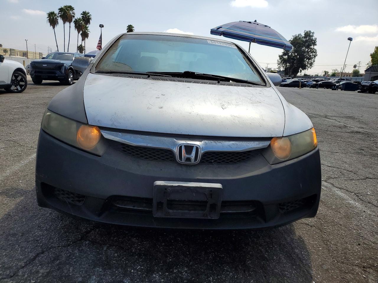 2010 Honda Civic Lx Silver vin: 2HGFA1F57AH583374