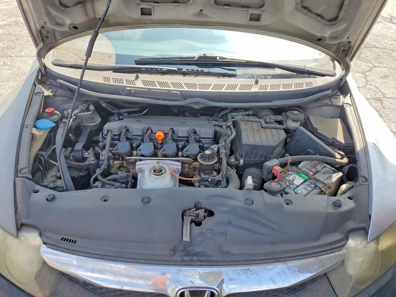 2010 Honda Civic Lx Silver vin: 2HGFA1F57AH583374