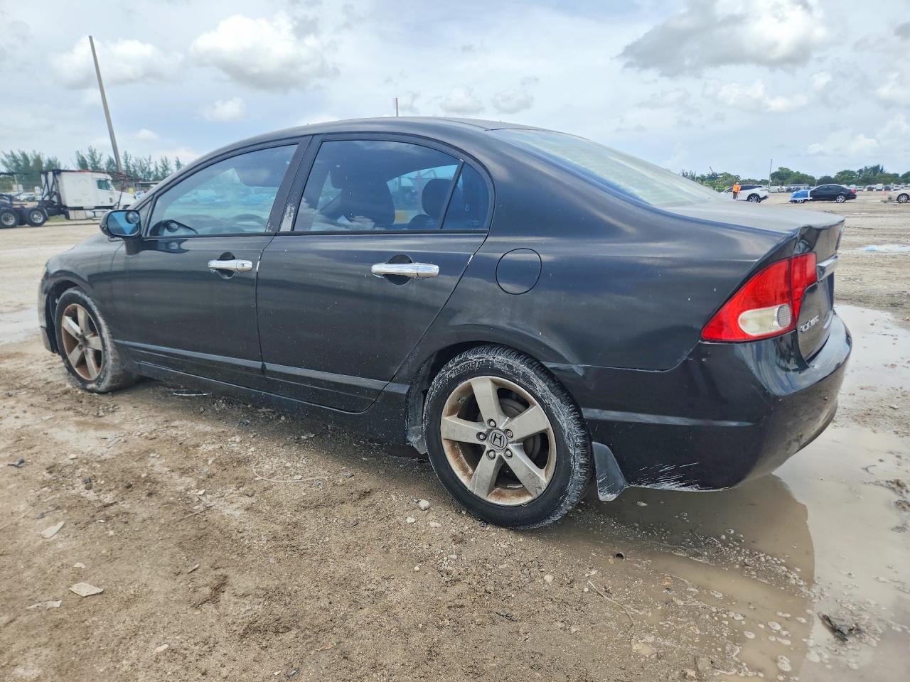 2010 Honda Civic Lx Black vin: 2HGFA1F57AH584234