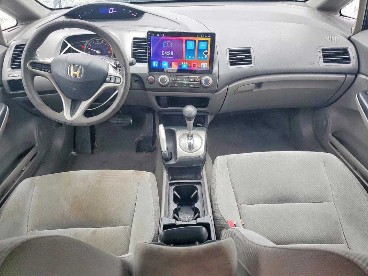 2011 Honda Civic Lx Blue vin: 2HGFA1F57BH507798