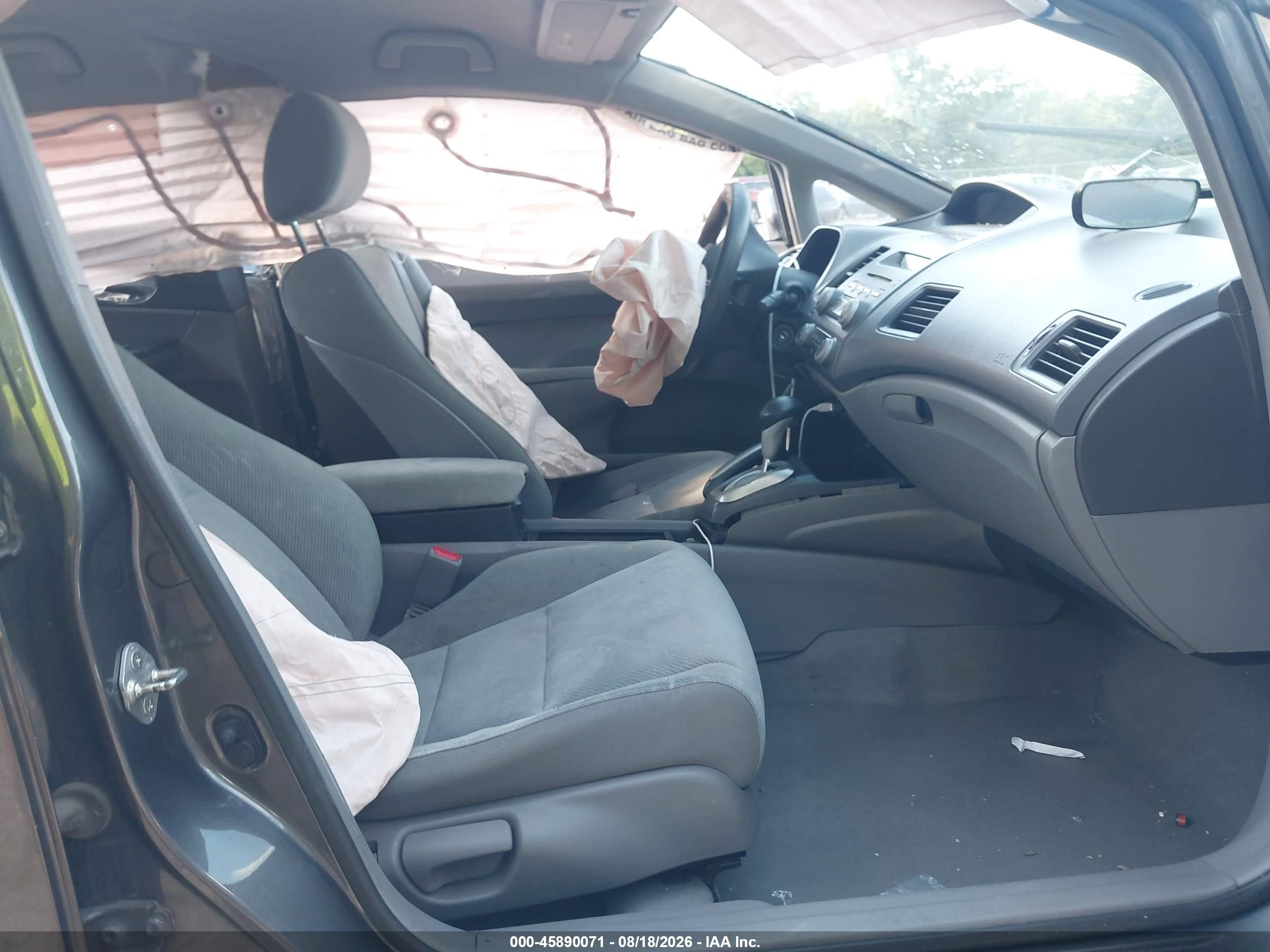 2011 Honda Civic Lx Gray vin: 2HGFA1F57BH514007