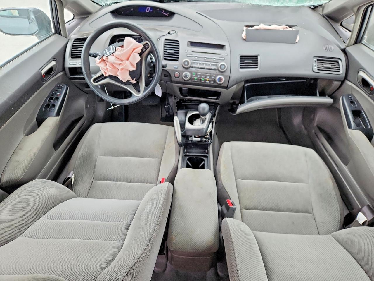 2011 Honda Civic Lx Gray vin: 2HGFA1F57BH523614