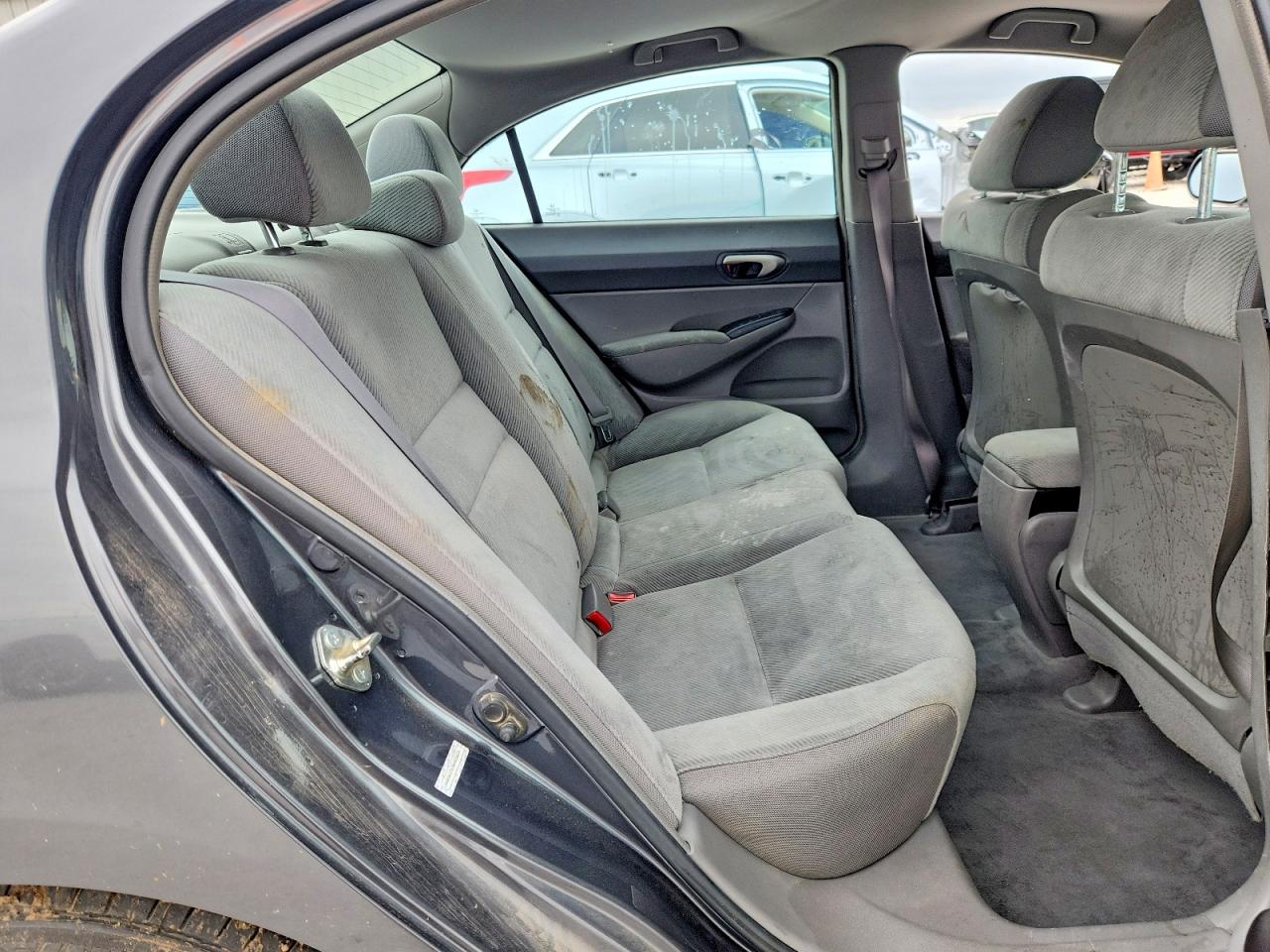 2011 Honda Civic Lx Gray vin: 2HGFA1F57BH523614