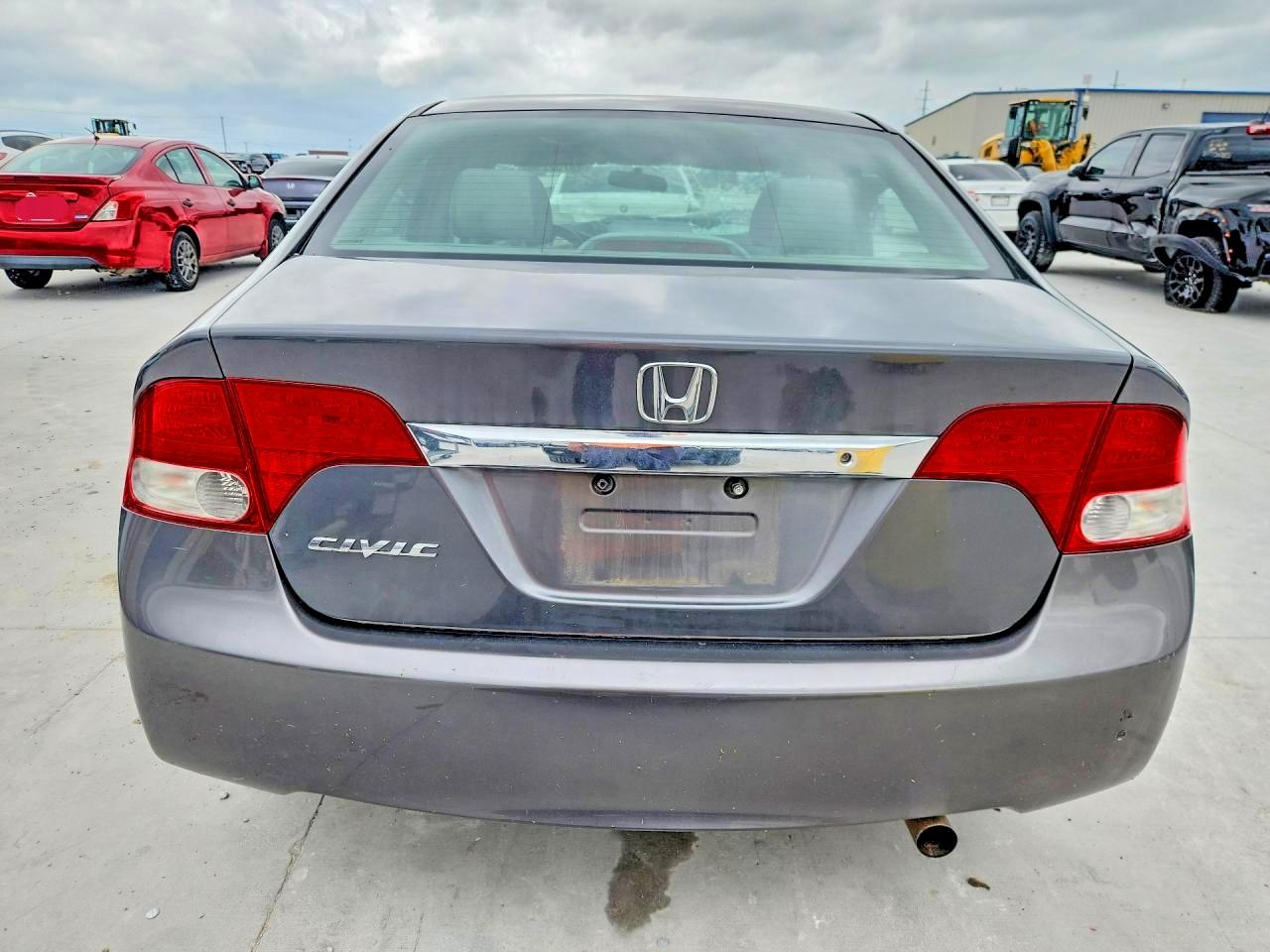 2011 Honda Civic Lx Gray vin: 2HGFA1F57BH523614