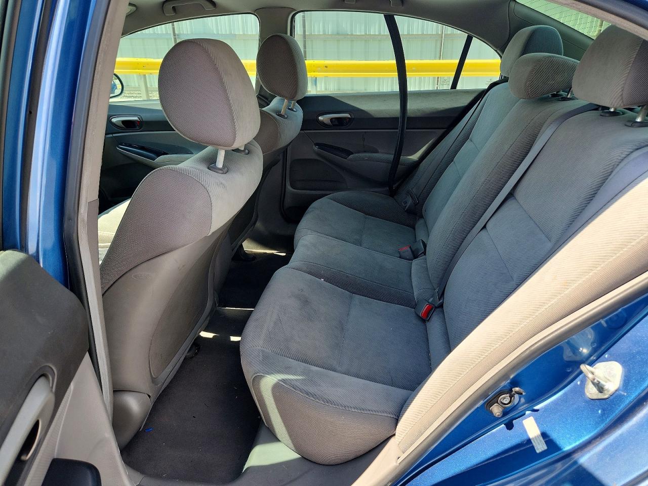 2011 Honda Civic Lx Blue vin: 2HGFA1F57BH528599