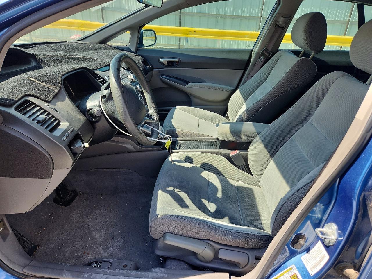 2011 Honda Civic Lx Blue vin: 2HGFA1F57BH528599