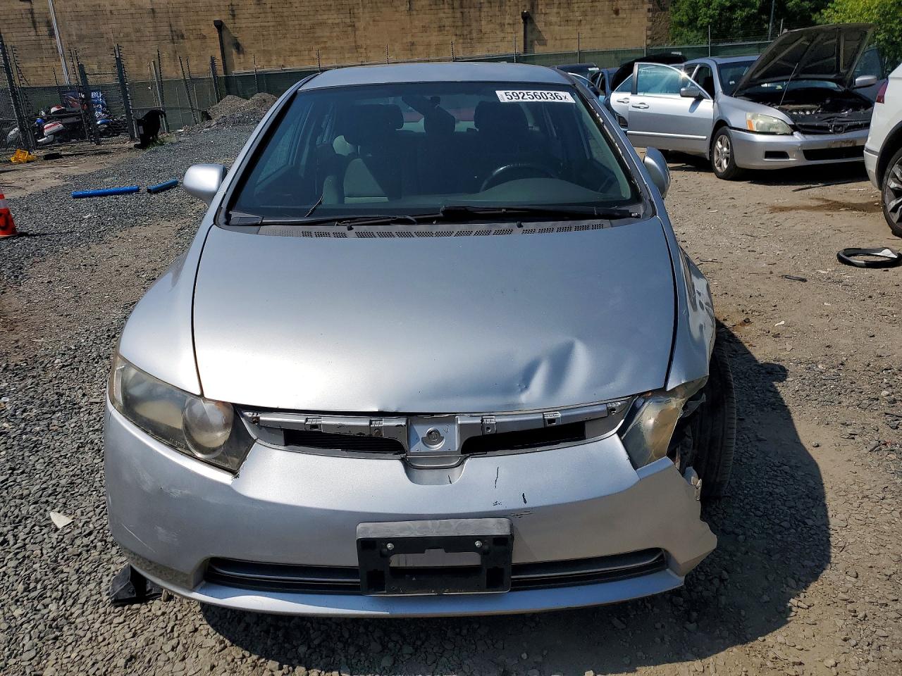 2011 Honda Civic Lx Silver vin: 2HGFA1F57BH532989