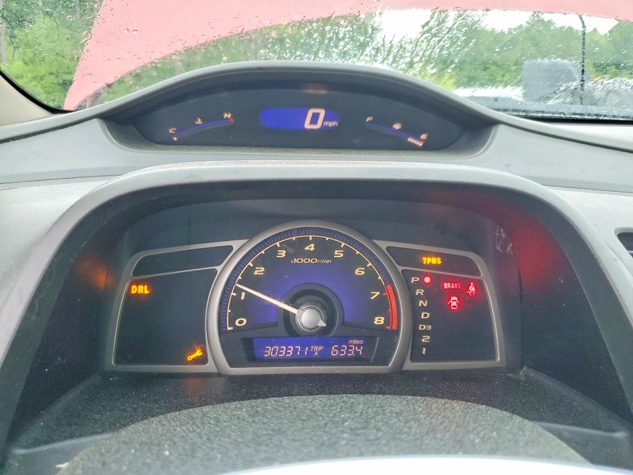2011 Honda Civic Lx Maroon vin: 2HGFA1F57BH538808