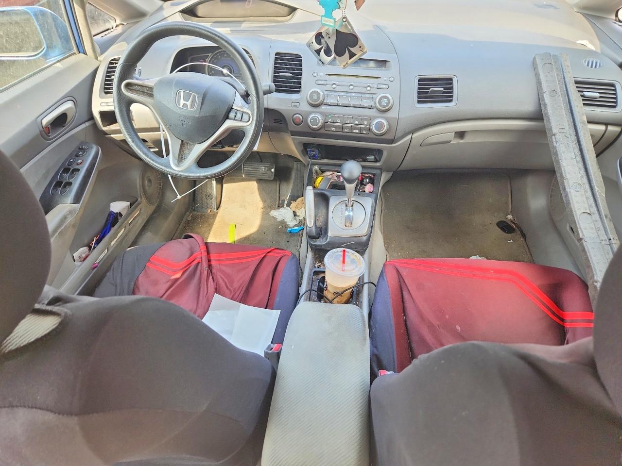2011 Honda Civic Lx Синий vin: 2HGFA1F57BH549081