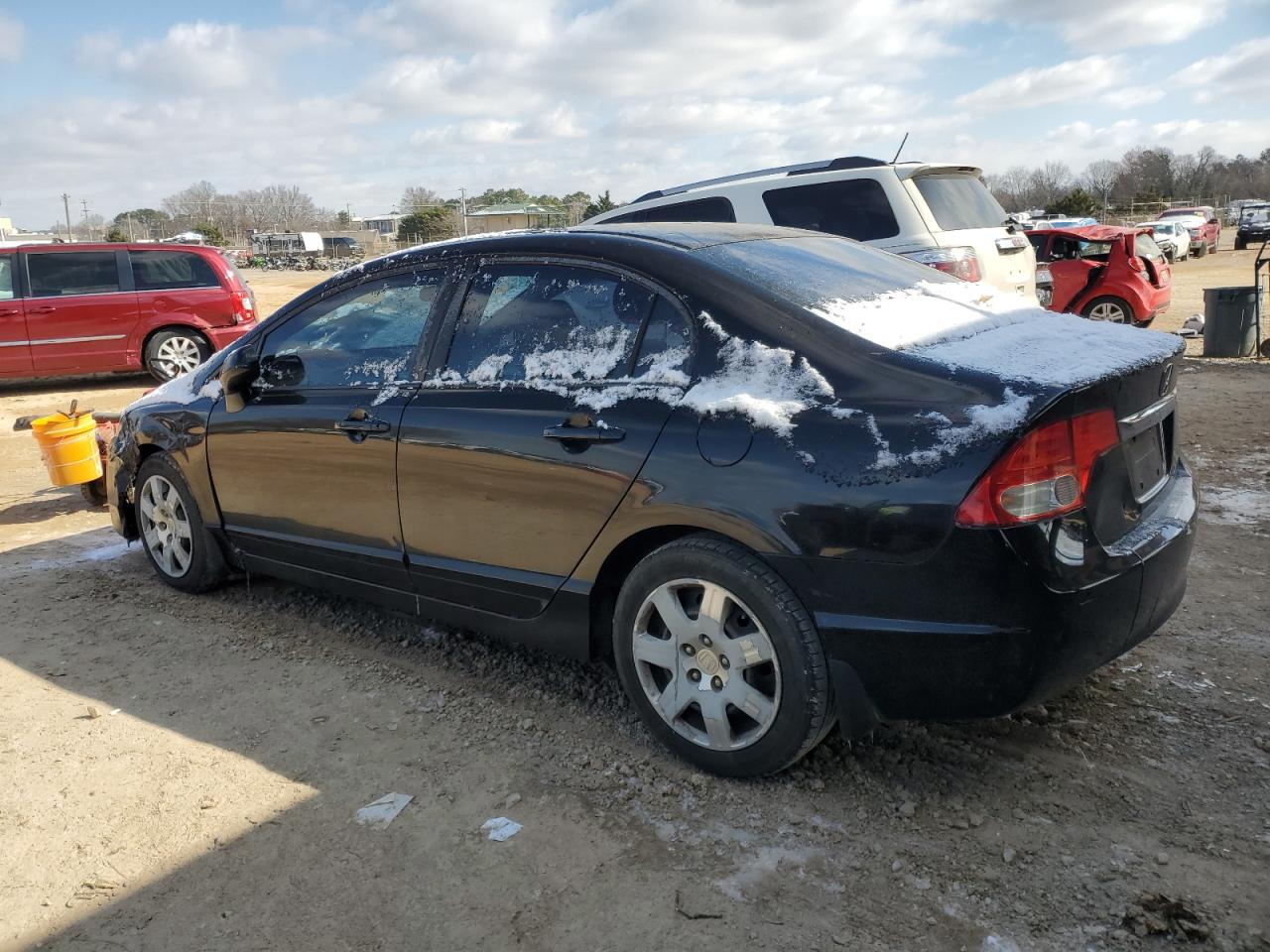 2010 Honda Civic Lx Black vin: 2HGFA1F58AH303252