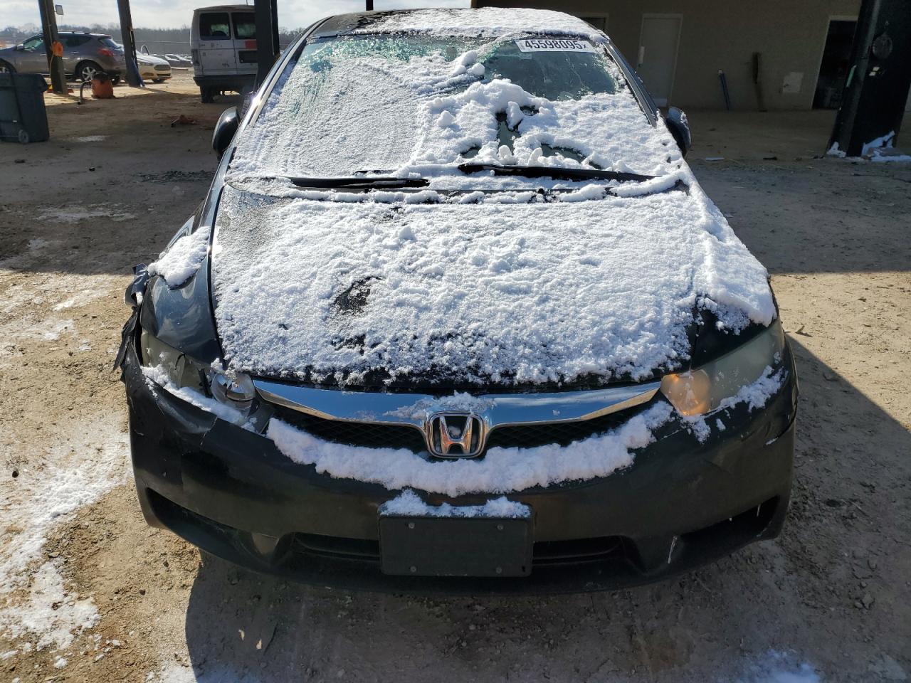 2010 Honda Civic Lx Black vin: 2HGFA1F58AH303252