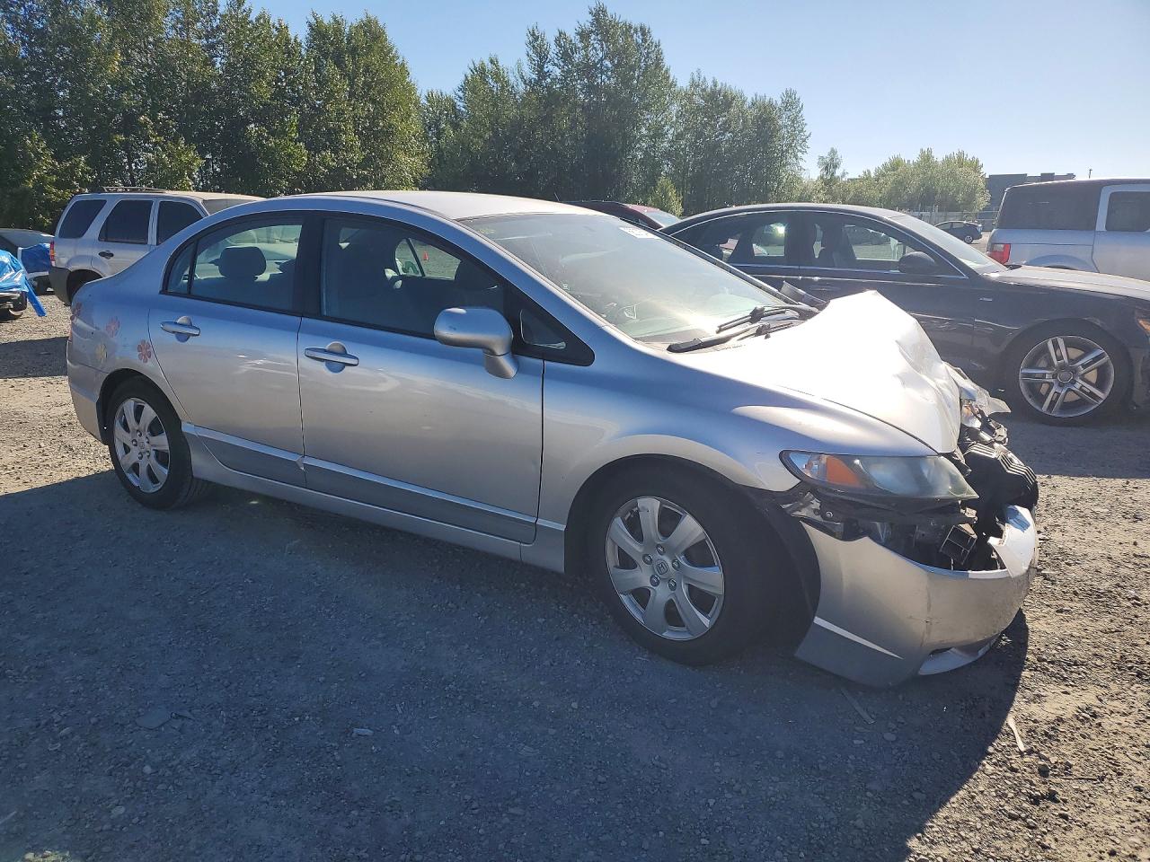 2010 Honda Civic Lx Silver vin: 2HGFA1F58AH304708
