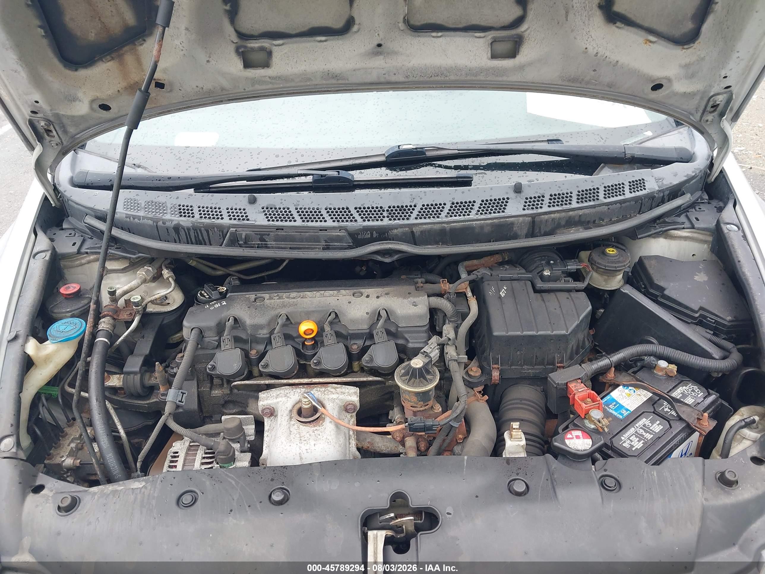2010 Honda Civic Lx Серебряный vin: 2HGFA1F58AH316888
