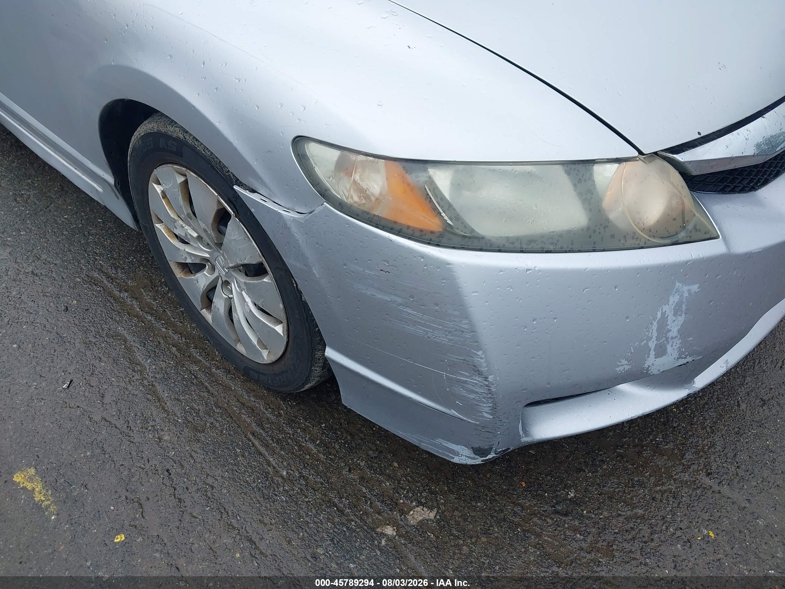 2010 Honda Civic Lx Серебряный vin: 2HGFA1F58AH316888