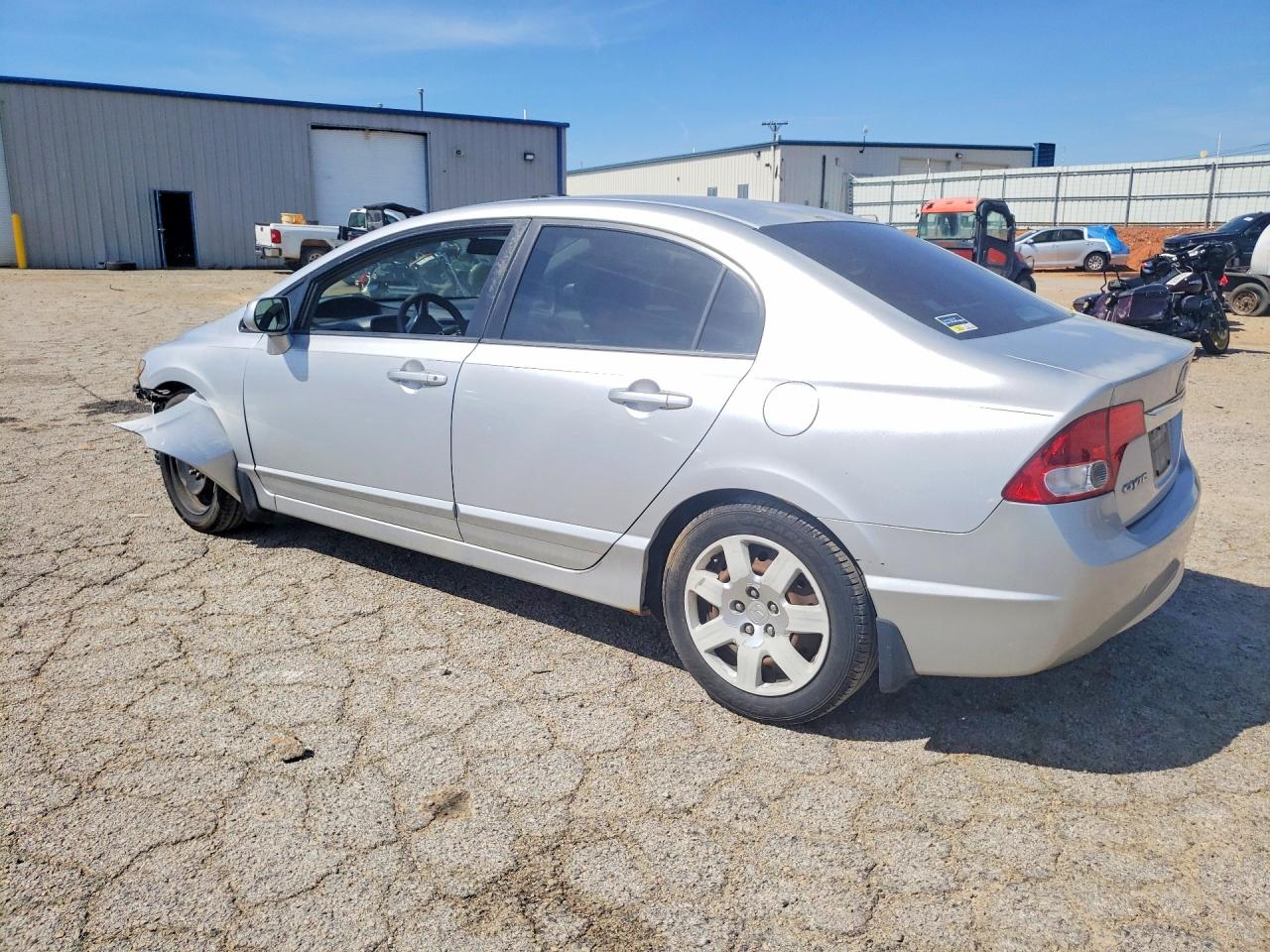 2010 Honda Civic Lx Серебряный vin: 2HGFA1F58AH317099