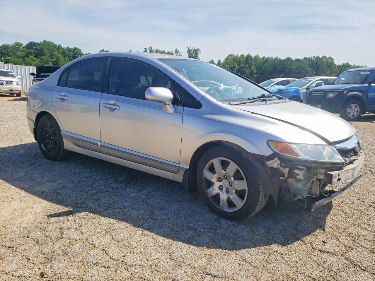 2010 Honda Civic Lx Серебряный vin: 2HGFA1F58AH317099