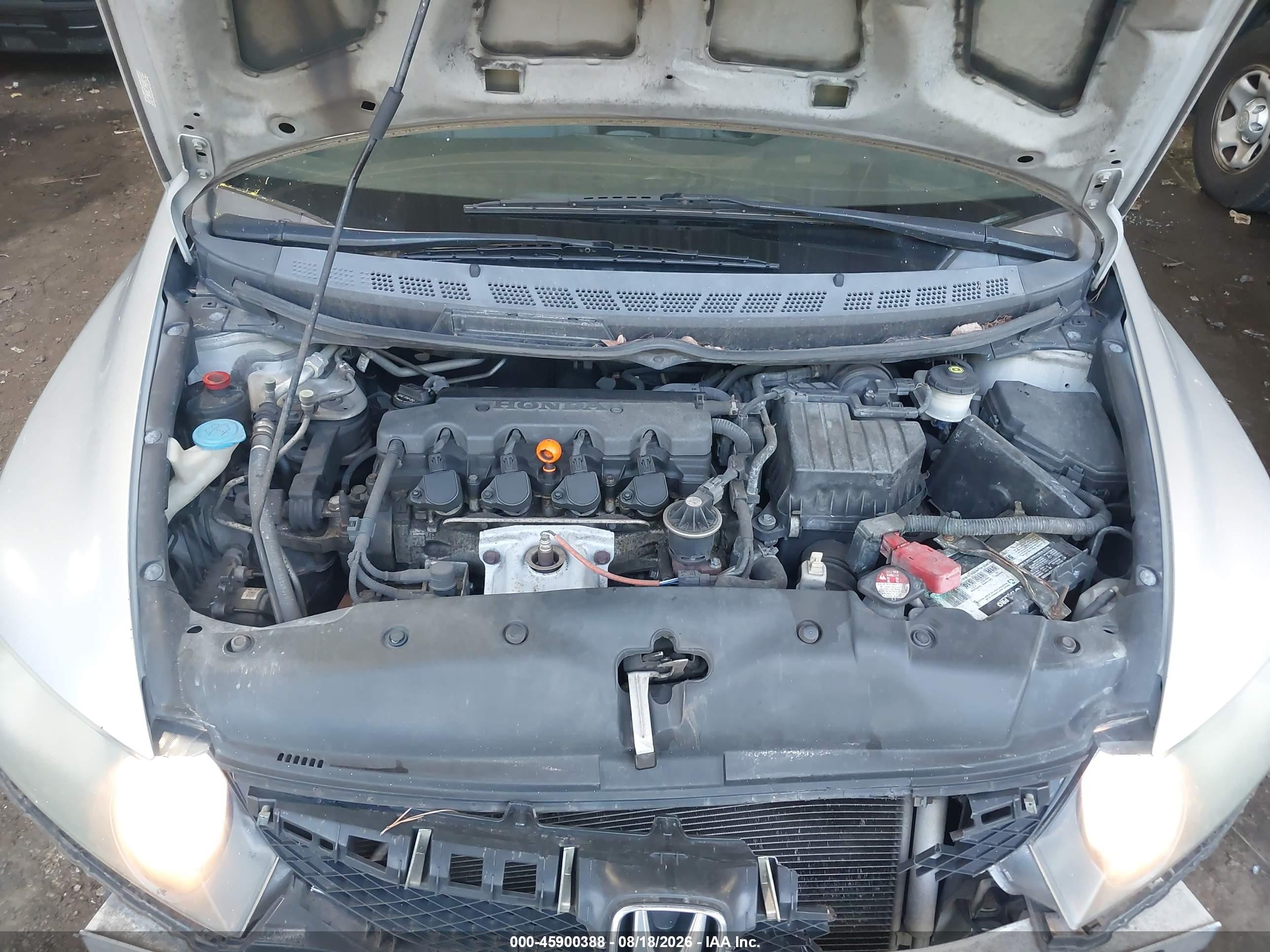 2010 Honda Civic Lx Gray vin: 2HGFA1F58AH317488