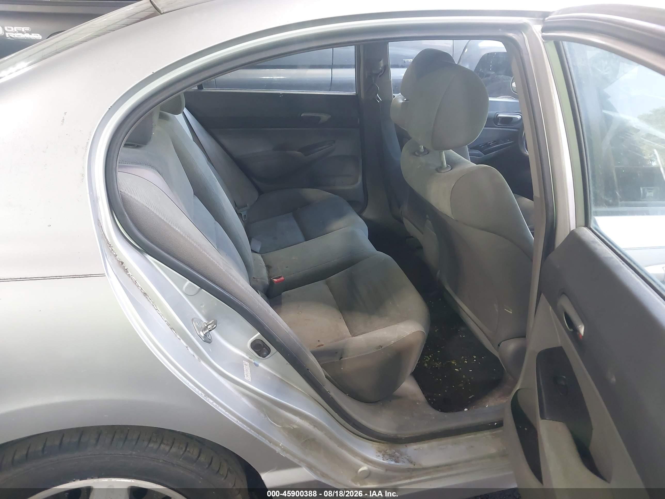 2010 Honda Civic Lx Gray vin: 2HGFA1F58AH317488
