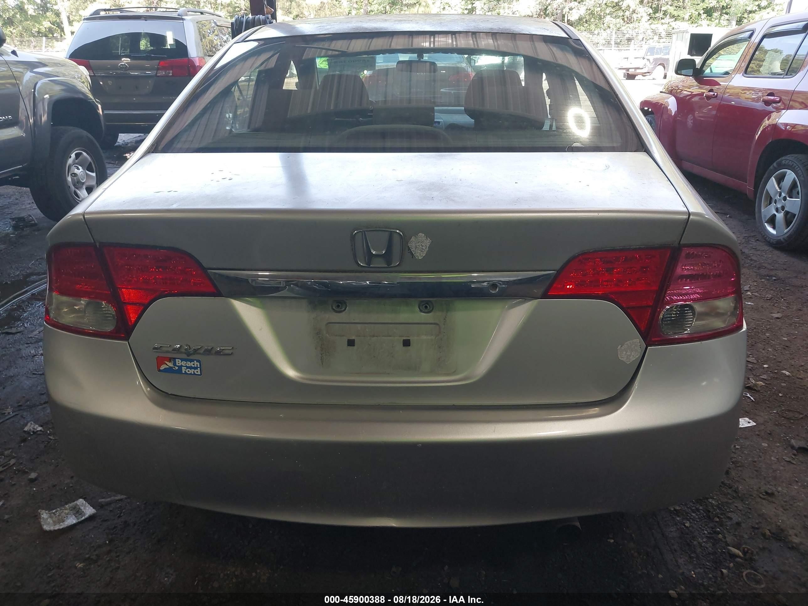 2010 Honda Civic Lx Gray vin: 2HGFA1F58AH317488
