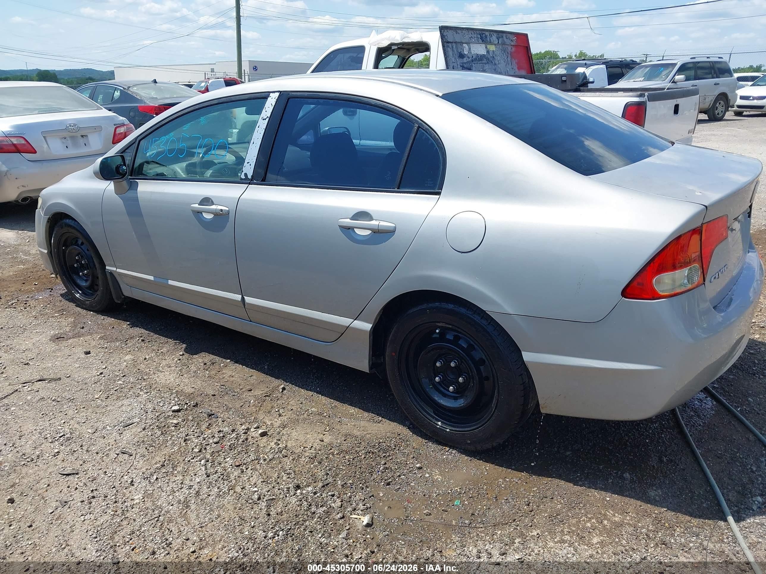 2010 Honda Civic Lx Silver vin: 2HGFA1F58AH322450