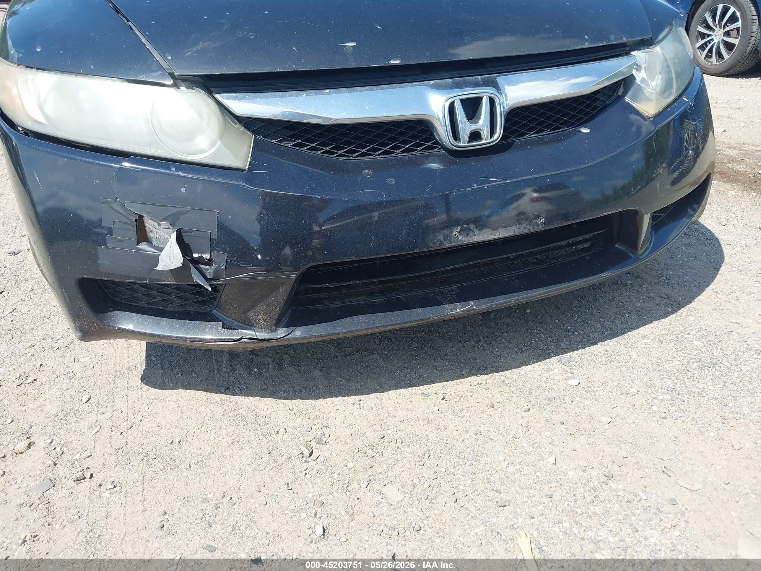 2010 Honda Civic Lx Black vin: 2HGFA1F58AH323498