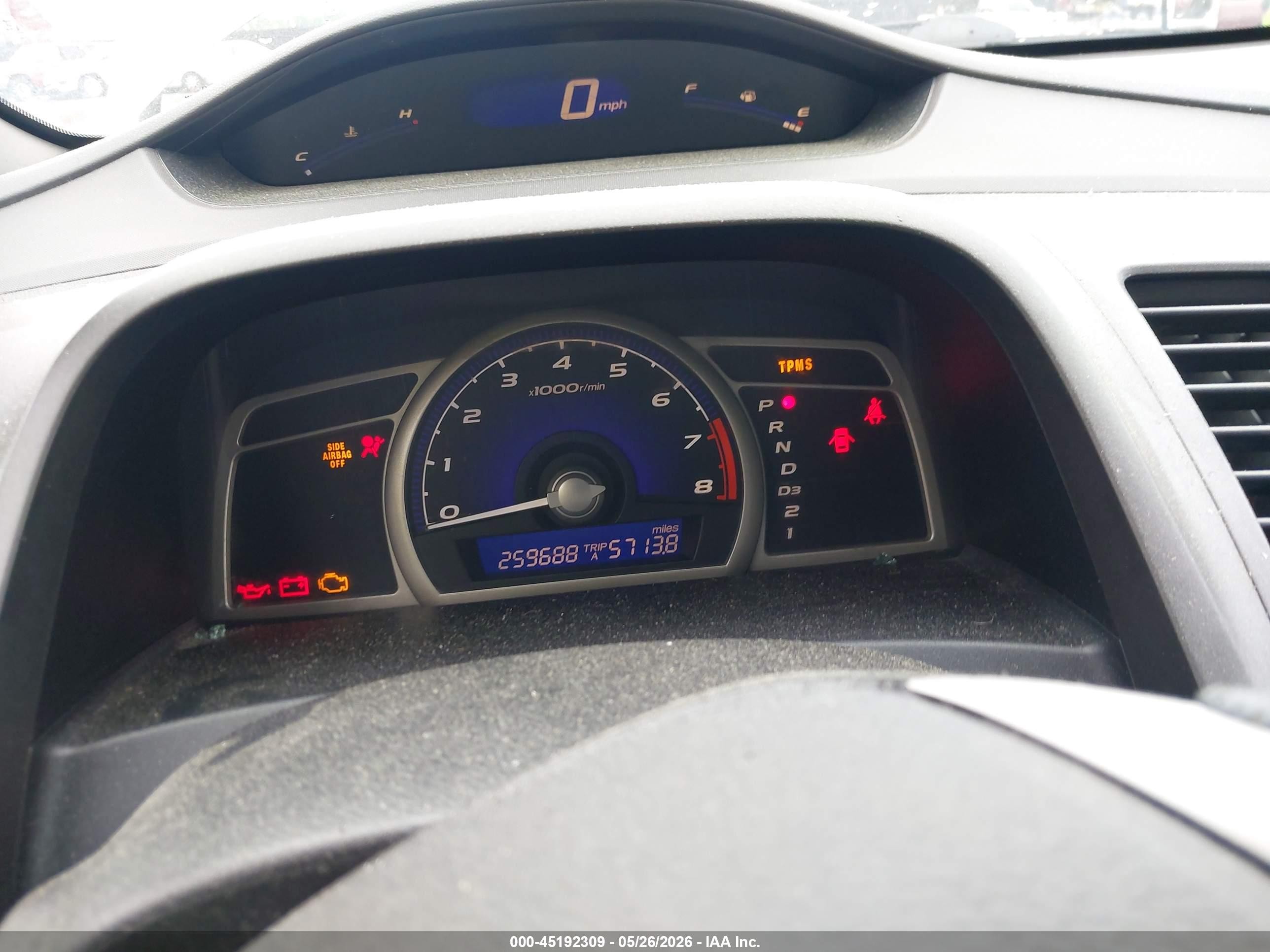 2010 Honda Civic Lx Серебряный vin: 2HGFA1F58AH327454