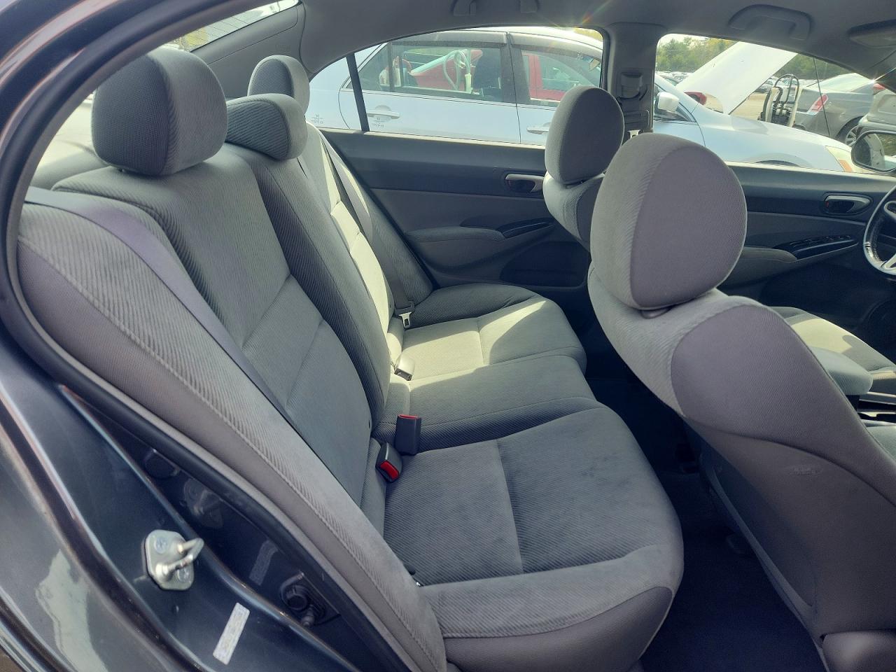 2010 Honda Civic Lx Gray vin: 2HGFA1F58AH329608