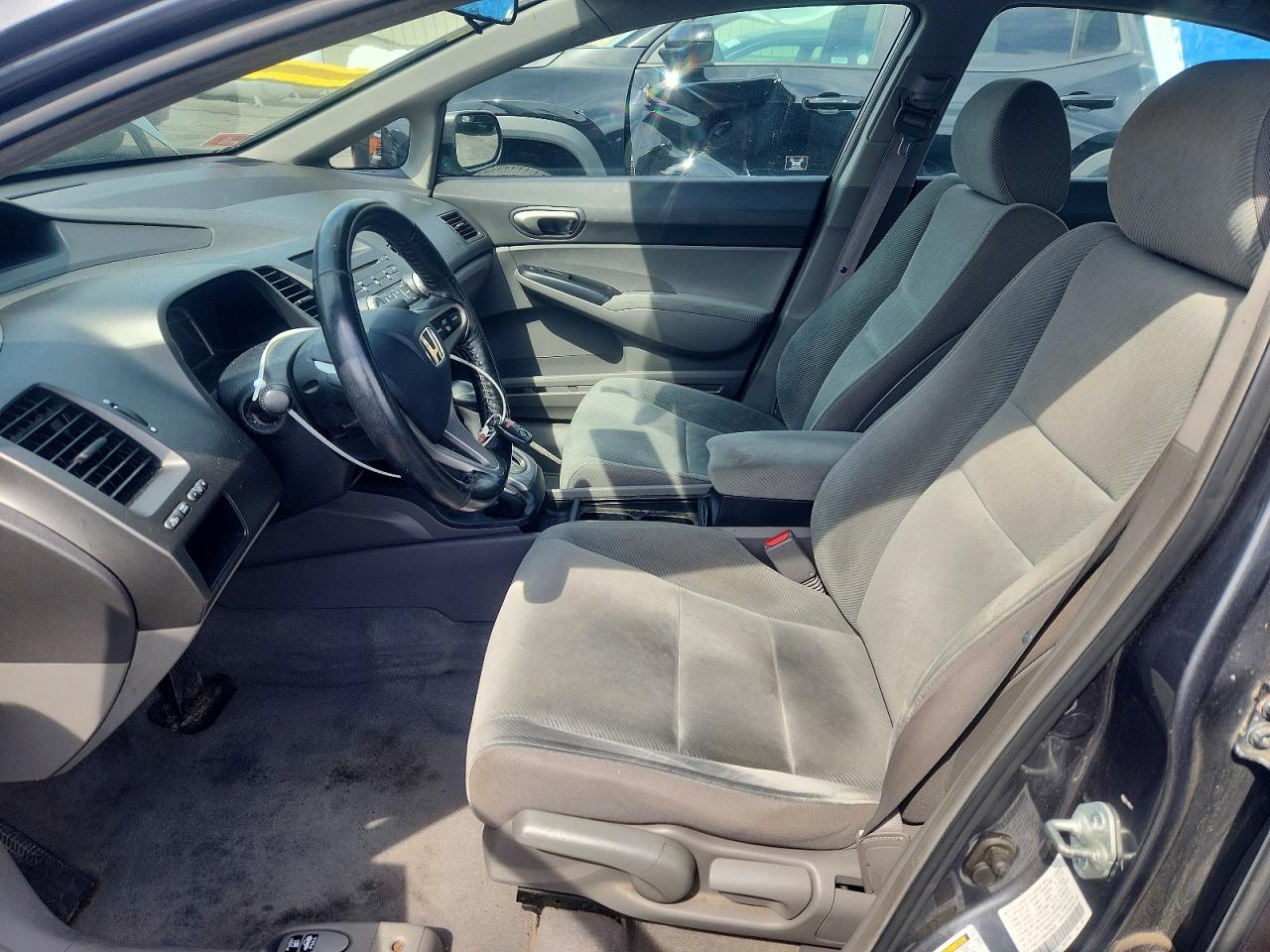 2010 Honda Civic Lx Gray vin: 2HGFA1F58AH329608