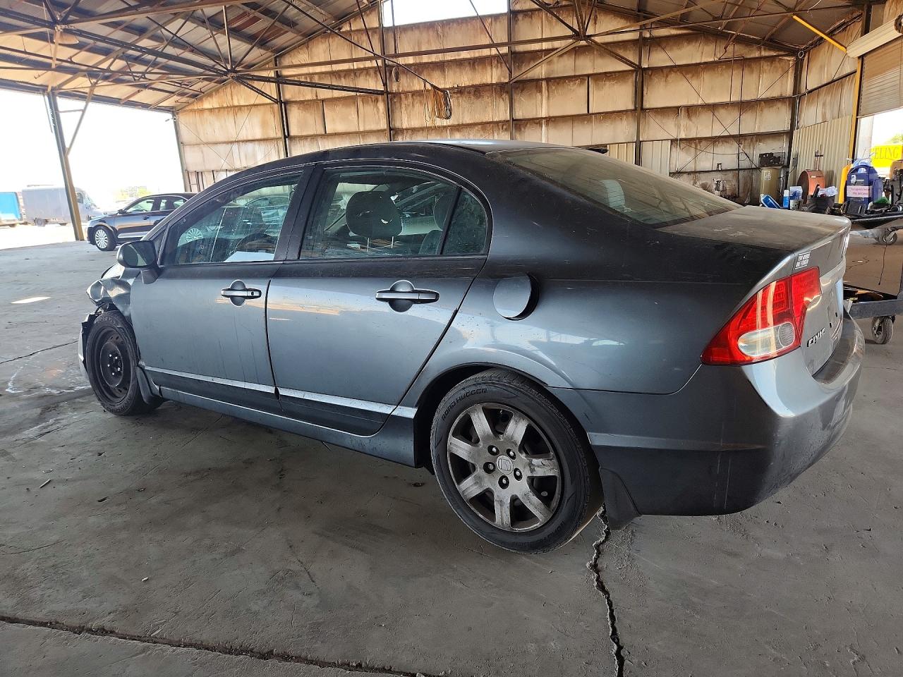 2010 Honda Civic Lx Gray vin: 2HGFA1F58AH329947