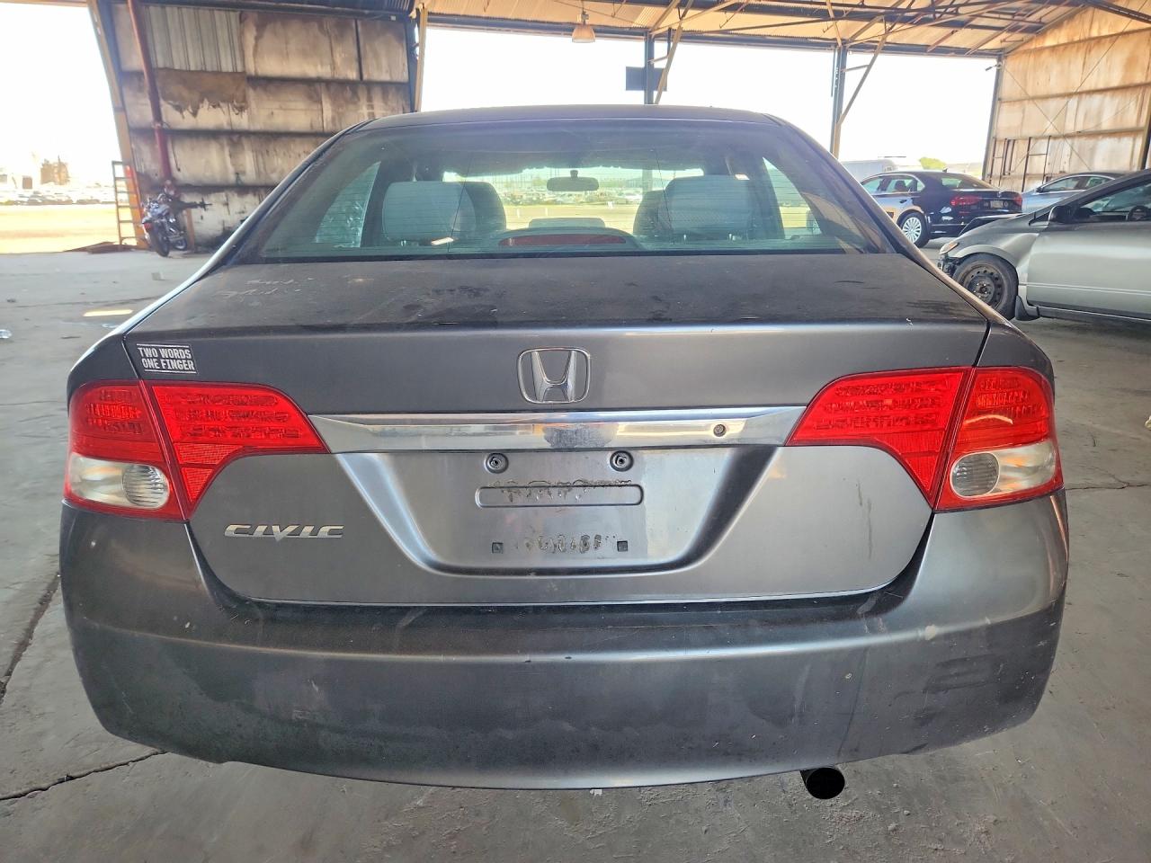 2010 Honda Civic Lx Gray vin: 2HGFA1F58AH329947