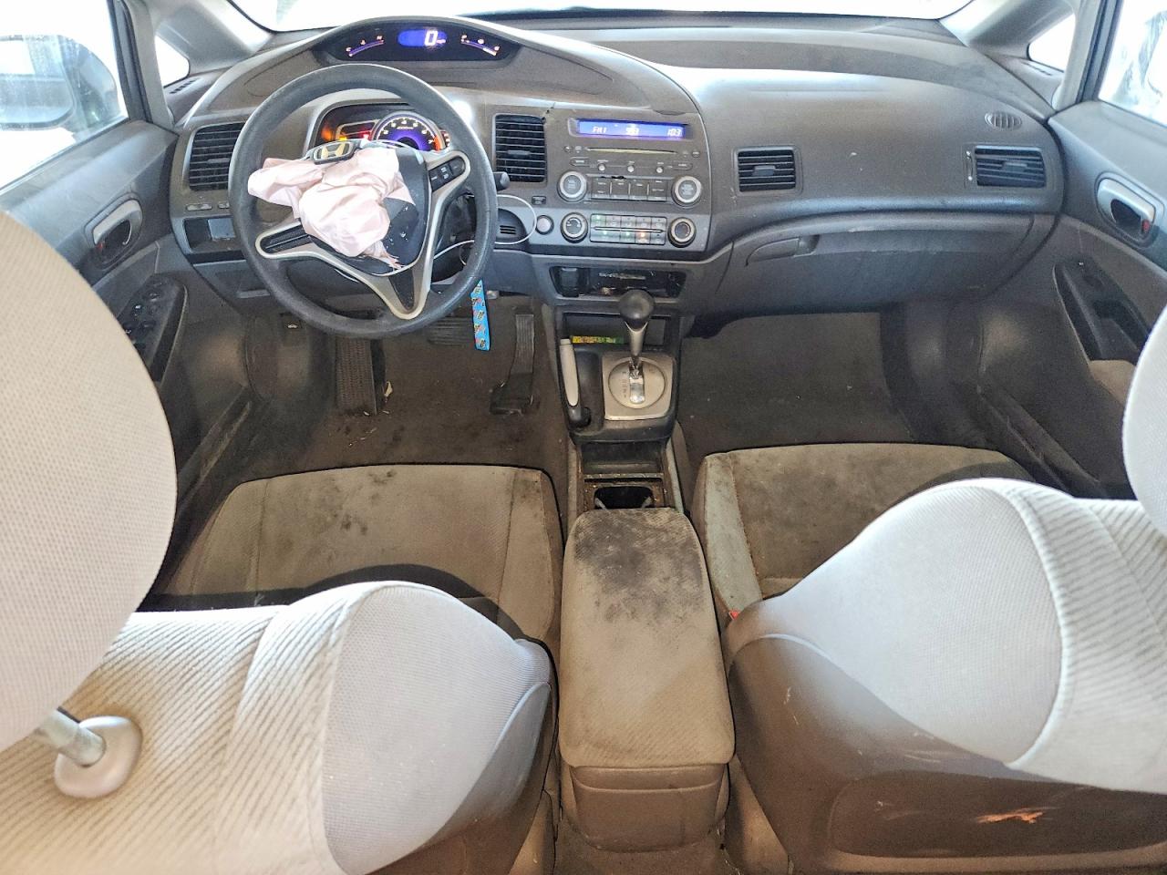 2010 Honda Civic Lx Gray vin: 2HGFA1F58AH329947