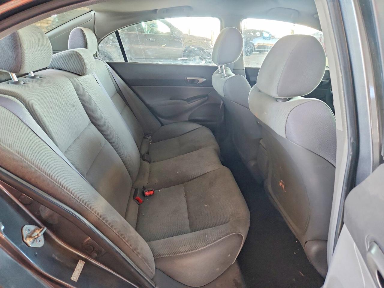 2010 Honda Civic Lx Gray vin: 2HGFA1F58AH329947