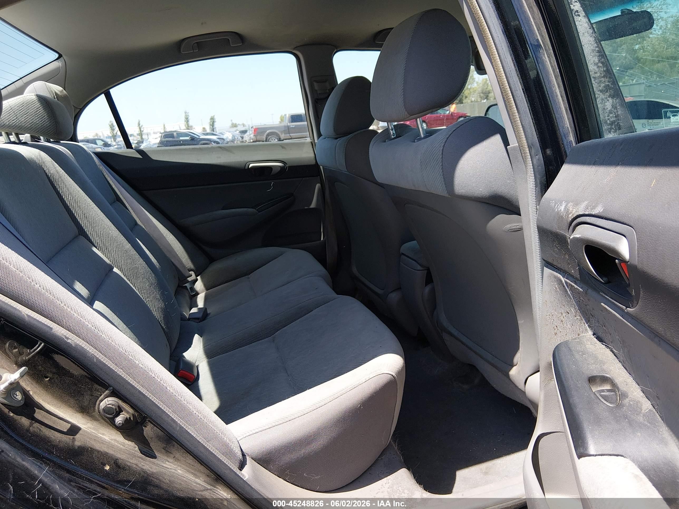 2010 Honda Civic Lx Черный vin: 2HGFA1F58AH331987