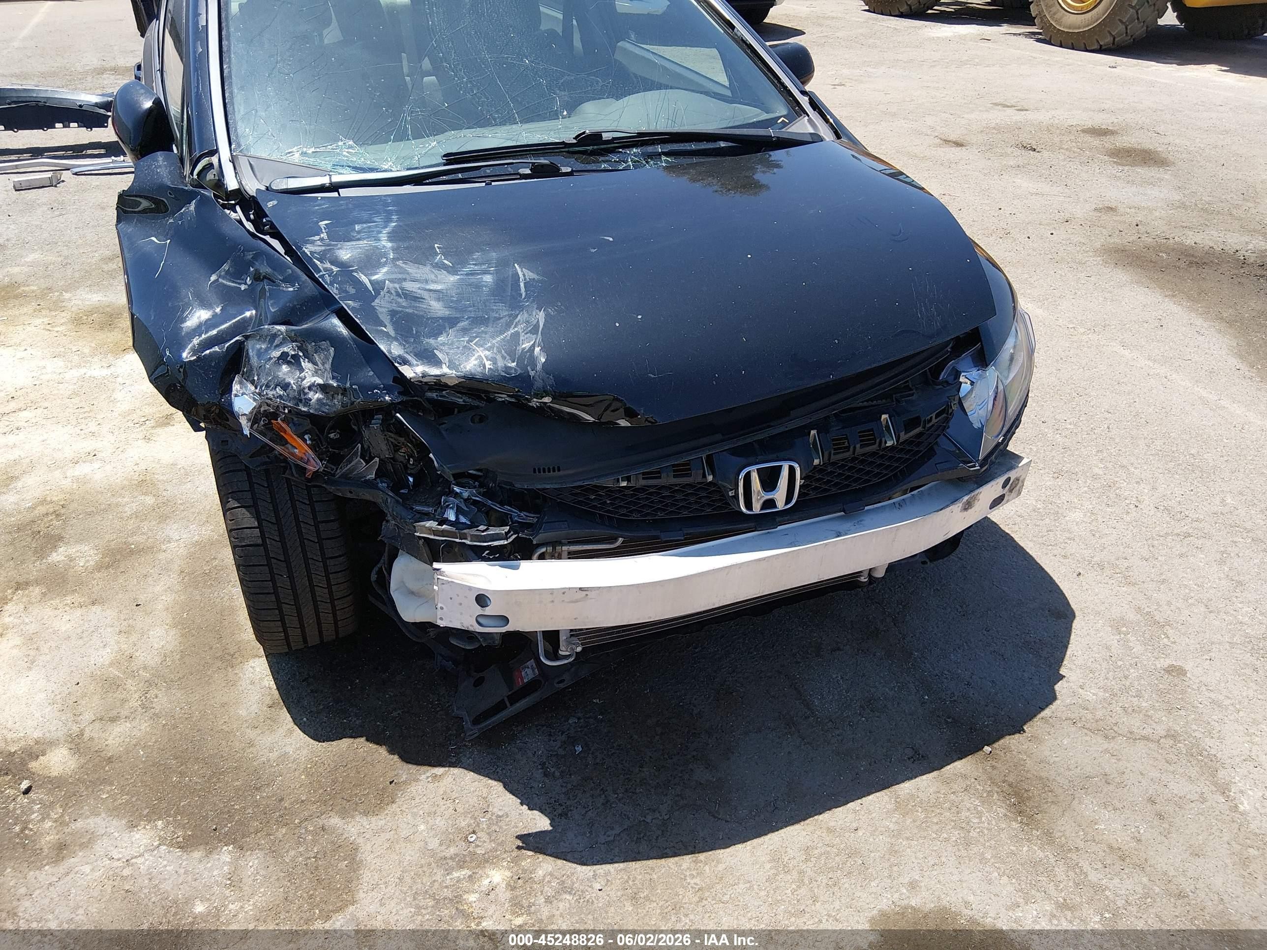 2010 Honda Civic Lx Черный vin: 2HGFA1F58AH331987