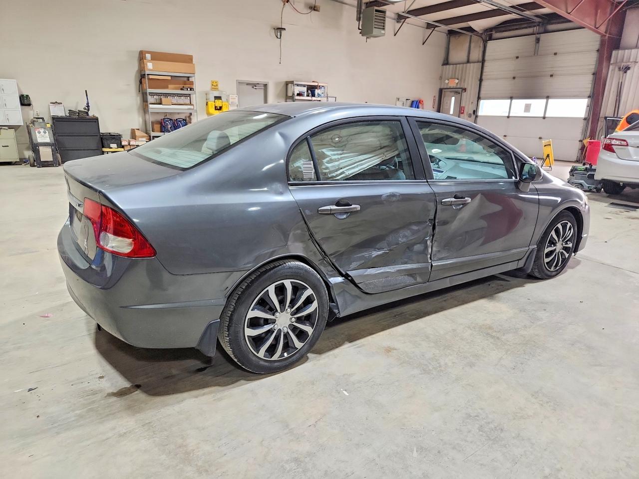 2010 Honda Civic Lx Серый vin: 2HGFA1F58AH332248
