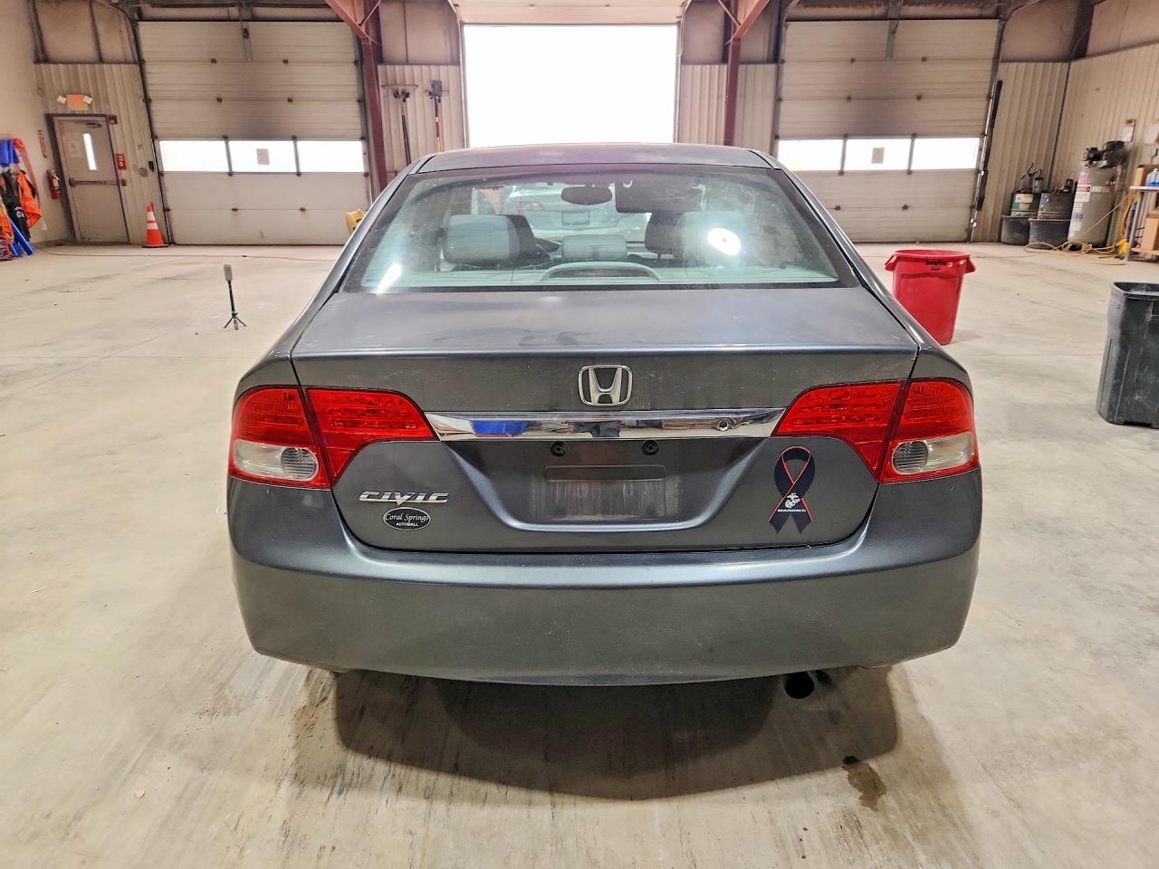 2010 Honda Civic Lx Серый vin: 2HGFA1F58AH332248