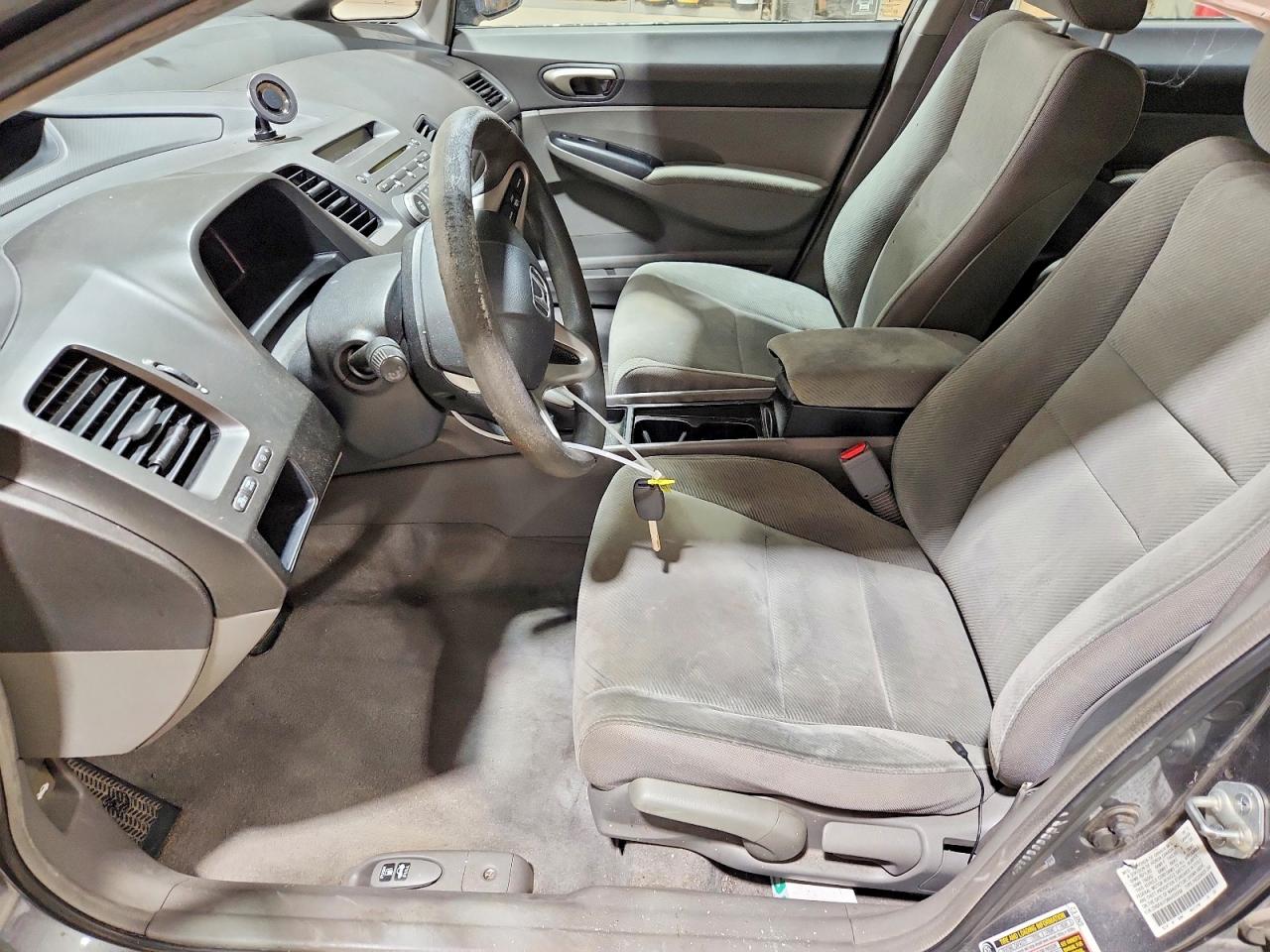 2010 Honda Civic Lx Серый vin: 2HGFA1F58AH332248
