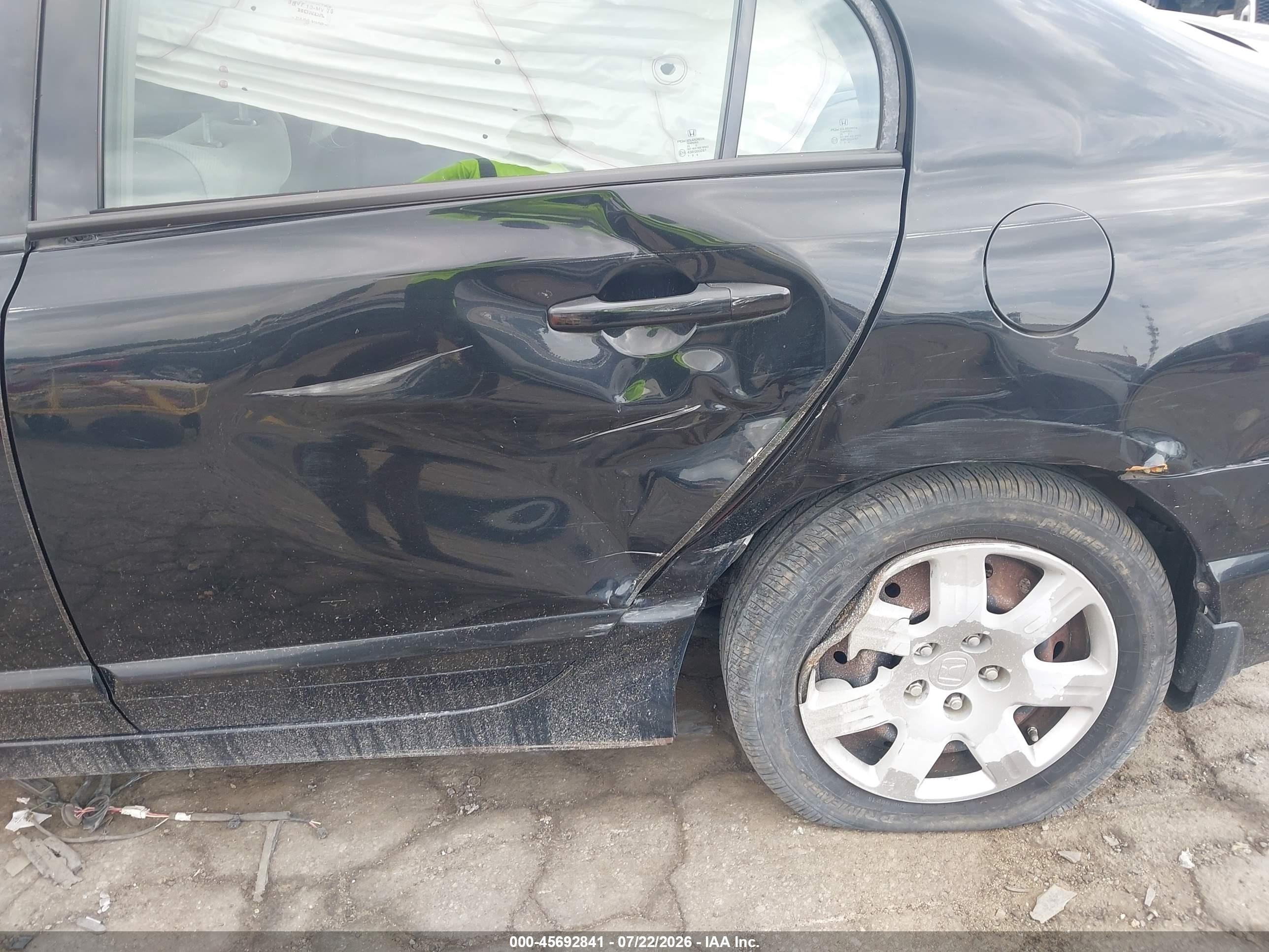2010 Honda Civic Lx Black vin: 2HGFA1F58AH332380