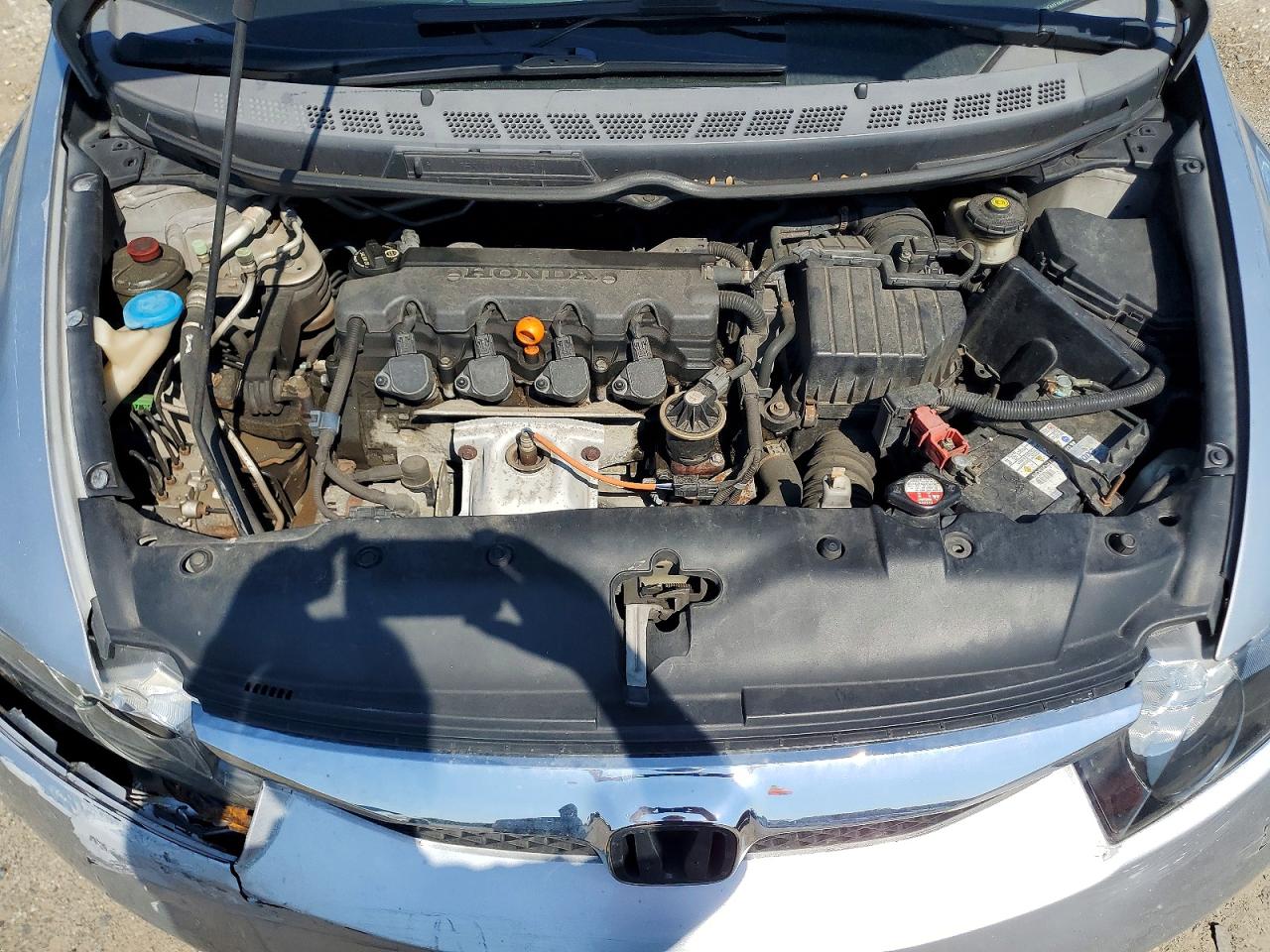 2010 Honda Civic Lx Silver vin: 2HGFA1F58AH500101
