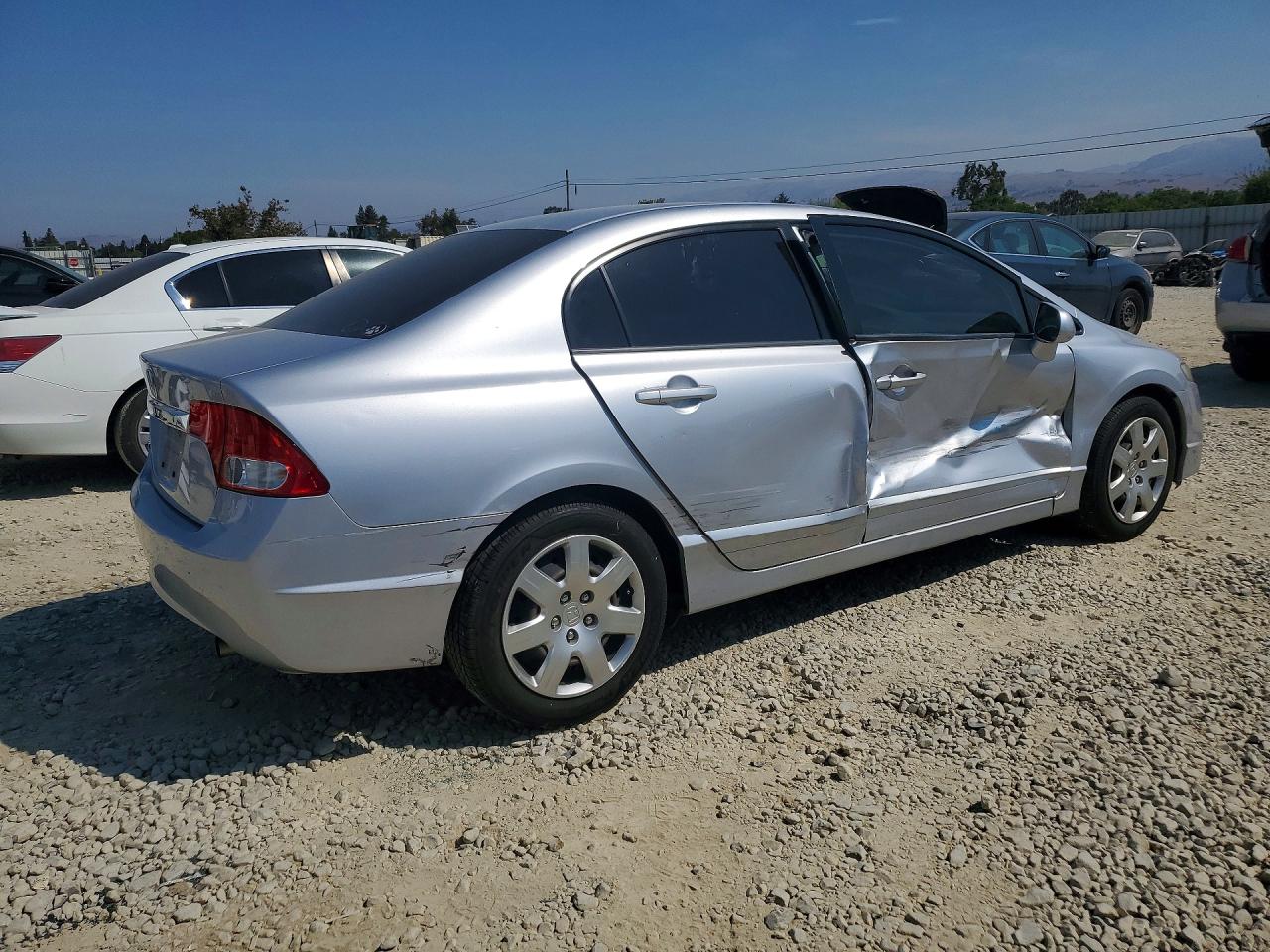 2010 Honda Civic Lx Серебряный vin: 2HGFA1F58AH524205