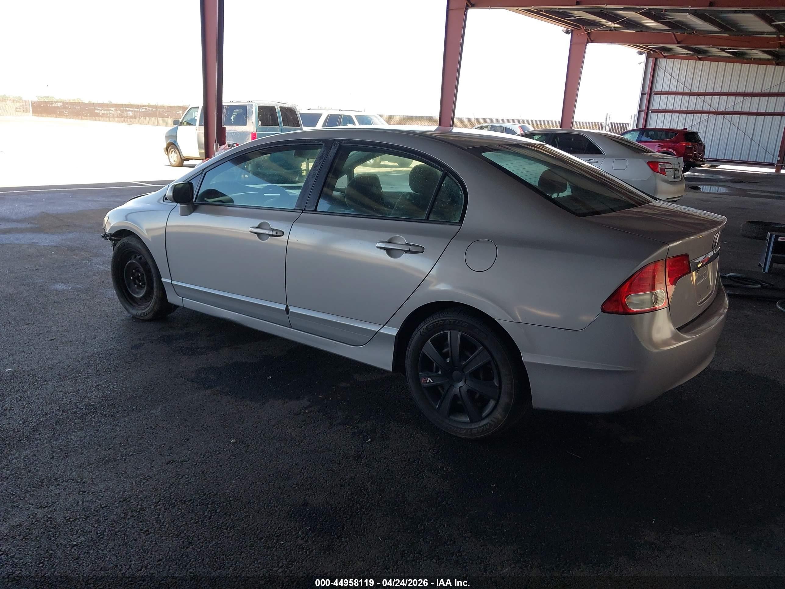 2010 Honda Civic Lx Silver vin: 2HGFA1F58AH530666